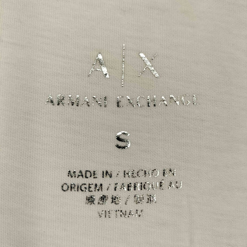 アルマーニエクスチェンジ ARMANI EXCHANGE ロゴプリント クルーネックTシャツ レディース JPN:S