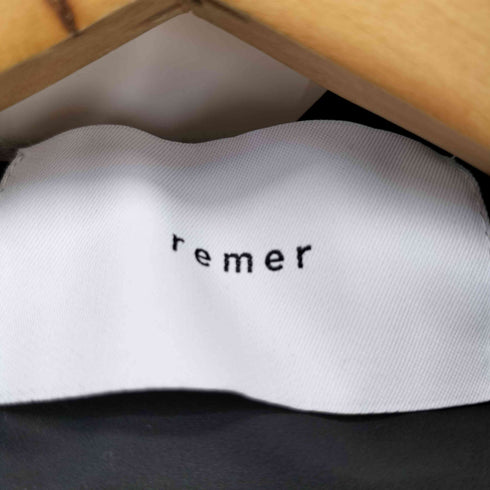 リメール remer LOOSE HIGH ZIP JACKET メンズ