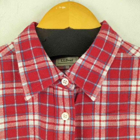 エルエルビーン L.L.Bean コットン L/S ネルシャツ レディース JPN:S