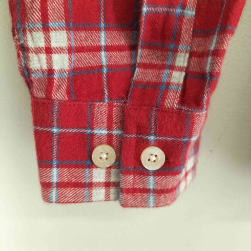 エルエルビーン L.L.Bean コットン L/S ネルシャツ レディース JPN:S