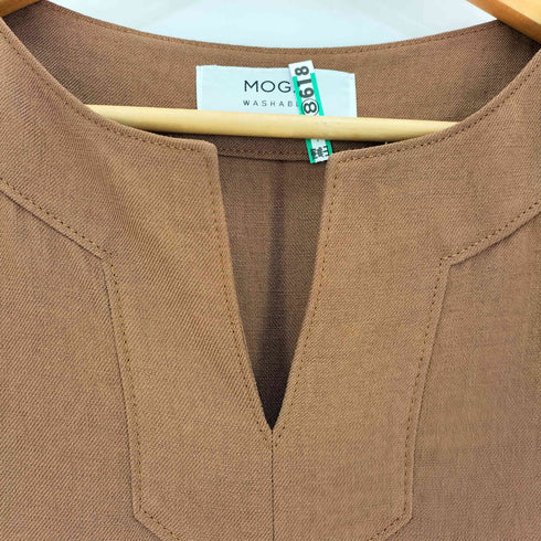モガ MOGA WASHABLE トリアセテート スキッパーワンピース レディース JPN:2