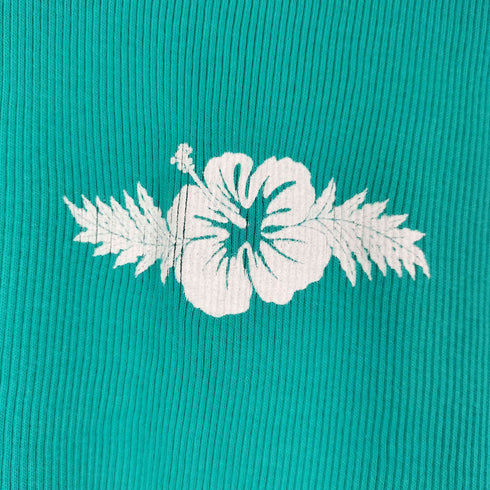 OHANA ハイビスカス レースタンクトップ レディース