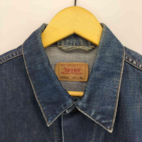 リーバイス Levis クロアチア製 00S 70500 ユーロ デニム トラッカー ジャケット メンズ import:XL