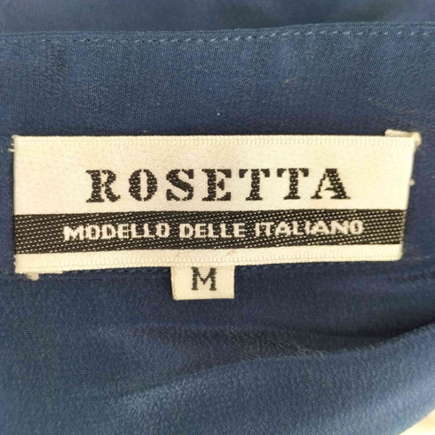 ROSETTA シルク100 チャイナシャツ レディース JPN:M