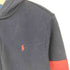ポロラルフローレン POLO RALPH LAUREN Corduroy-Logo Fleece Full-Zip Hoodie ポニー刺繍 コーデュロイ ロゴ フリース フルジップ フーディ レディース import:L