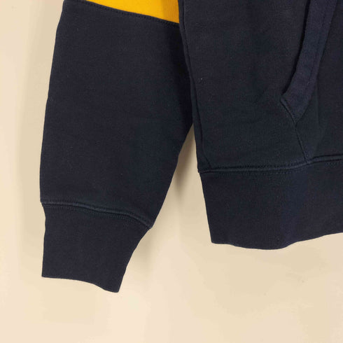 ポロラルフローレン POLO RALPH LAUREN Corduroy-Logo Fleece Full-Zip Hoodie ポニー刺繍 コーデュロイ ロゴ フリース フルジップ フーディ レディース import:L