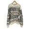 ロンドンフォグ LONDON FOG USA製 総柄 コットンニット メンズ JPN:M