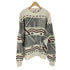 ロンドンフォグ LONDON FOG USA製 総柄 コットンニット メンズ JPN:M