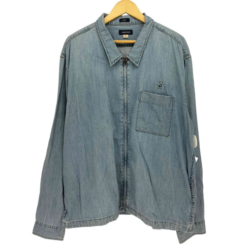 ジェイクルー J.CREW ×BACANCES TALON ZIP デニム ジップアップ ブルゾン メンズ import:XXL