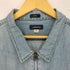 ジェイクルー J.CREW ×BACANCES TALON ZIP デニム ジップアップ ブルゾン メンズ import:XXL