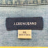 ジェイクルー J.CREW ×BACANCES TALON ZIP デニム ジップアップ ブルゾン メンズ import:XXL