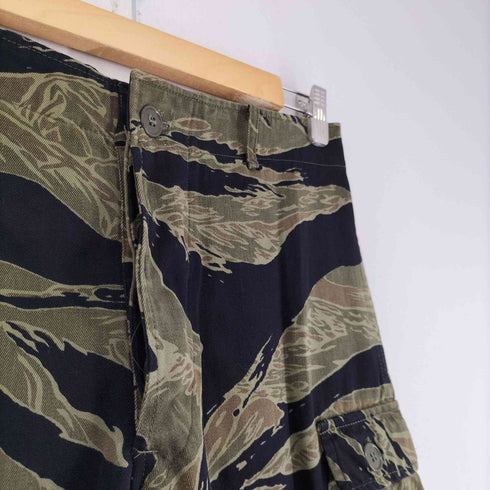 タイガーカモ BDU ミリタリー カーゴパンツ メンズ