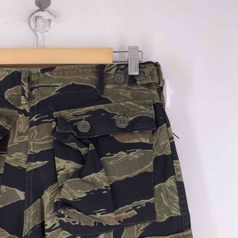 タイガーカモ BDU ミリタリー カーゴパンツ メンズ