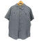 バートン BURTON 山ポケ シャンブレー S/S ワーク シャツ メンズ import:L