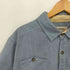 バートン BURTON 山ポケ シャンブレー S/S ワーク シャツ メンズ import:L