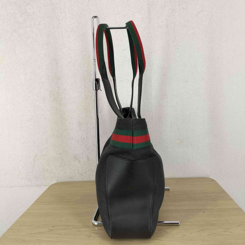グッチ GUCCI シェリーライン デニムトートバッグ レディース