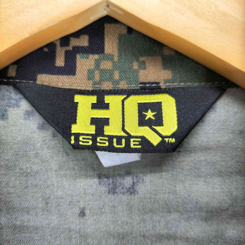 HQ ISSUE デジタルカモ ミリタリージャケット military メンズ MEDIUM REGULAR