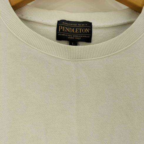 ペンドルトン PENDLETON JEANS FACTORY 別注バックプリントクルーネックスウェット レディース JPN:L
