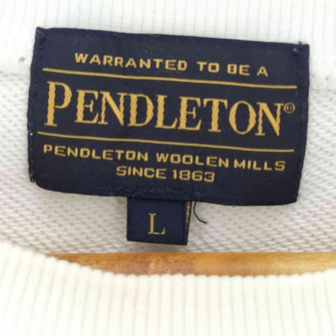 ペンドルトン PENDLETON JEANS FACTORY 別注バックプリントクルーネックスウェット レディース JPN:L