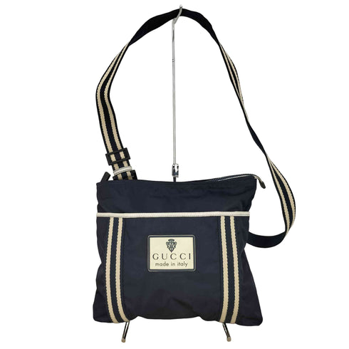 グッチ GUCCI クレスト ナイロンショルダーバッグ レディース