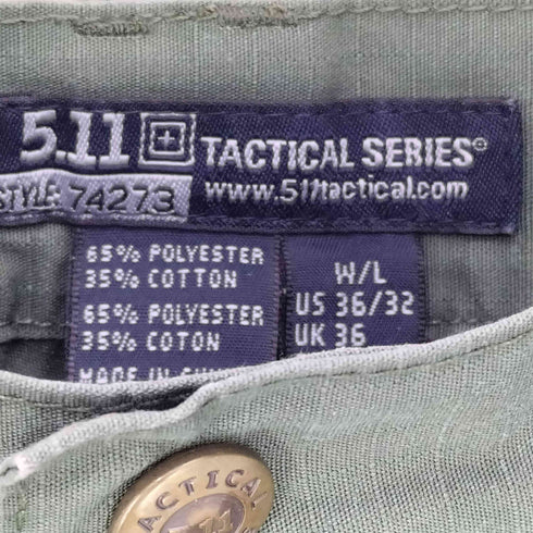 タクティカル 5.11 Tactical リップストップ カーゴパンツ メンズ W36/L32
