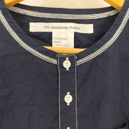 イールプロダクツ EEL Products Chardnnay Henley シャンブレー ヘンリーネック メンズ JPN:M