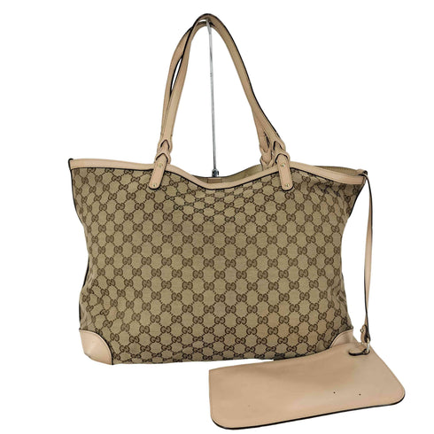 グッチ GUCCI GGキャンバス トートバッグ レディース