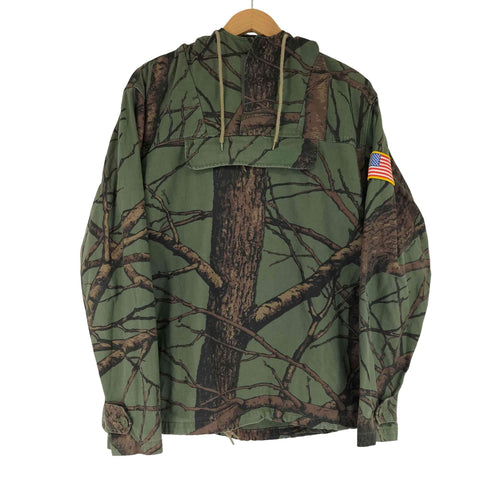シュプリーム Supreme 12AW FIELD PULLOVER JACKET TREE CAMO メンズ import:L