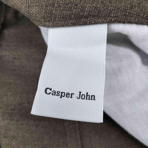 キャスパージョン CASPER JOHN 23AW Tweed wide buggy slacks ツイード ワイド バギー スラックス パンツ メンズ JPN:S
