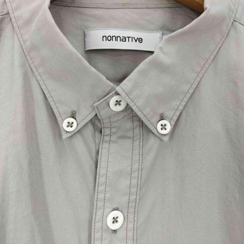 ノンネイティブ nonnative DWELLER B.D. SHIRT COTTON BROAD メンズ JPN:2
