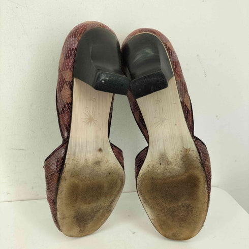 ミハラヤスヒロ MIHARA YASUHIRO タイルデザイン パンプス レディース JPN:23