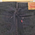 リーバイス Levis ボタン裏4990 メキシコ製 501 ボタンフライブラックデニム メンズ 30/30