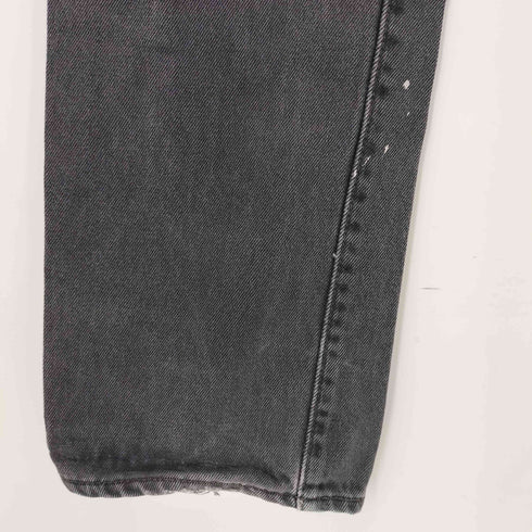 リーバイス Levis ボタン裏4990 メキシコ製 501 ボタンフライブラックデニム メンズ 30/30