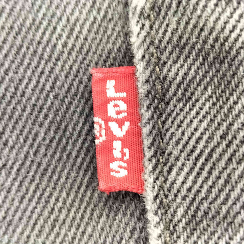 リーバイス Levis ボタン裏4990 メキシコ製 501 ボタンフライブラックデニム メンズ 30/30