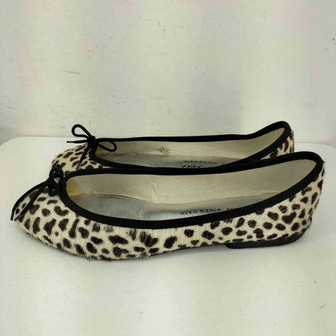 FRENCH SOLE レオパード柄 フラットシューズ レディース JPN:36