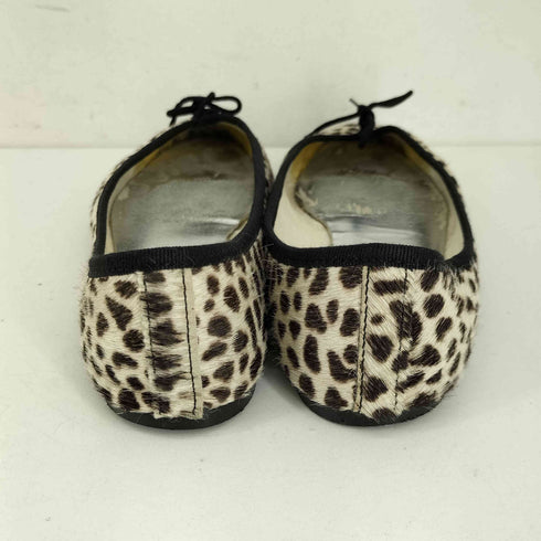 FRENCH SOLE レオパード柄 フラットシューズ レディース JPN:36