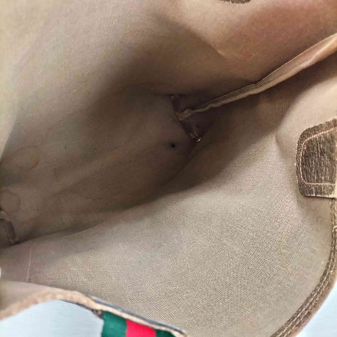 グッチ GUCCI OLD オールド GGスプリーム シェリーライン トートバッグ レディース