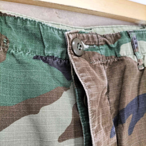 ユーエスアーミー U.S. ARMY 80S ウッドランドカモ カーゴパンツ メンズ FREE