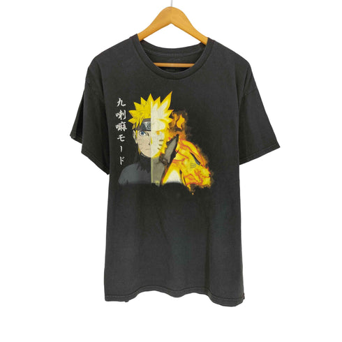 アニメプリント S/S カットソー メンズ XL