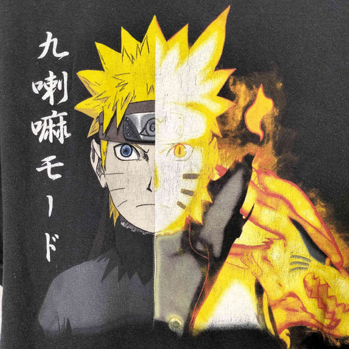 アニメプリント S/S カットソー メンズ XL