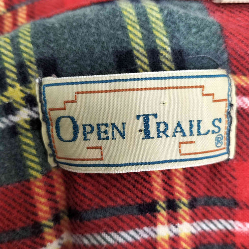 OPEN TRAILS チェック柄 L/S シャツ メンズ import:M