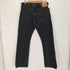 リーバイス Levis 00S メキシコ製 ボタン裏4001 517 後染め ジップフライブーツカットブラックデニム メンズ 34/34