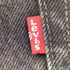 リーバイス Levis 00S メキシコ製 ボタン裏4001 517 後染め ジップフライブーツカットブラックデニム メンズ 34/34