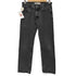 リーバイス Levis ボタン裏3455 505 STRAIGHT FIT 後染め ジップフライブラックデニムパンツ メンズ 30/32
