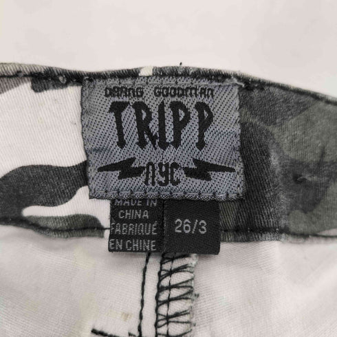 トリップニューヨークシティ TRIPP NYC 迷彩 スキニーパンツ Y2K レディース US:26-27