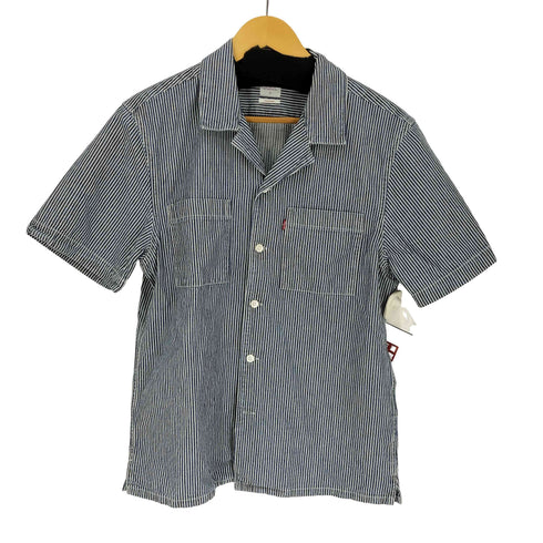 リーバイス Levis ヒッコリーストライプ ワーク S/S シャツ メンズ JPN:S