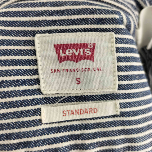 リーバイス Levis ヒッコリーストライプ ワーク S/S シャツ メンズ JPN:S