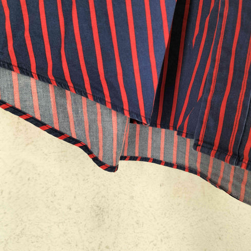 トミーヒルフィガー TOMMY HILFIGER 90~00S ストライプボタンシャツ メンズ import:XXL
