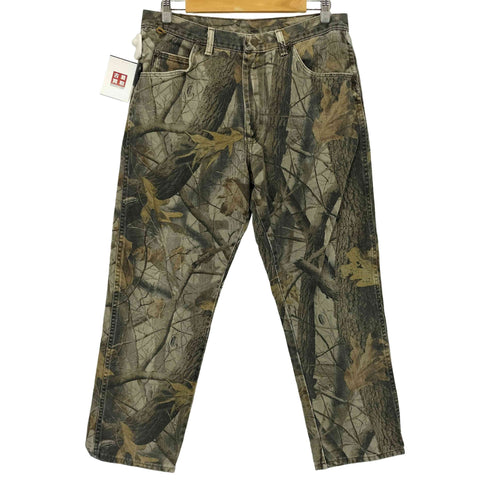 ラングラー Wrangler 90s USA製 リアルツリー ミリタリー デニムパンツ Y2K メンズ 36×30