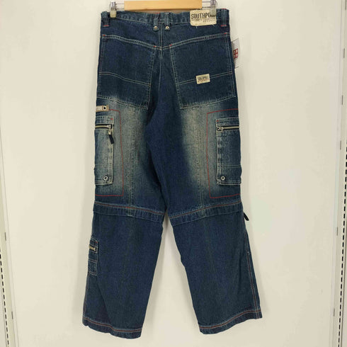 サウスポール SOUTHPOLE ステッチデニムカーゴパンツ Y2K メンズ 32